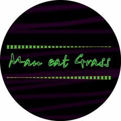 Man eat Grass