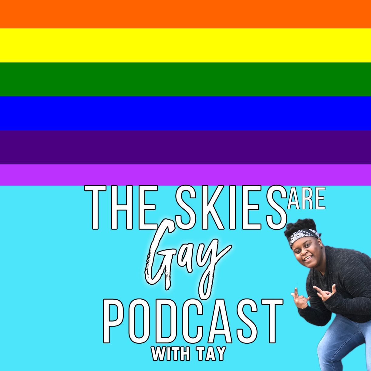 The Skies are Gay podcast artwork