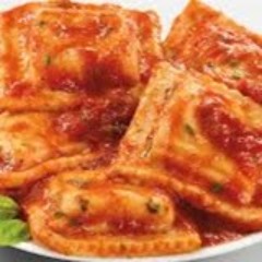 A Plate Of Ravioli