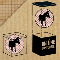 Un âne gonflable