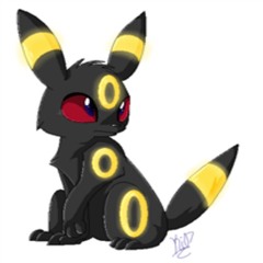 Jacob the Cute Umbreon Wolf