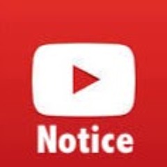 YouTube Notice