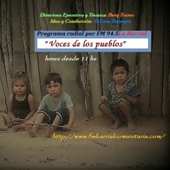 "voces de los pueblos"-experiencia radial-