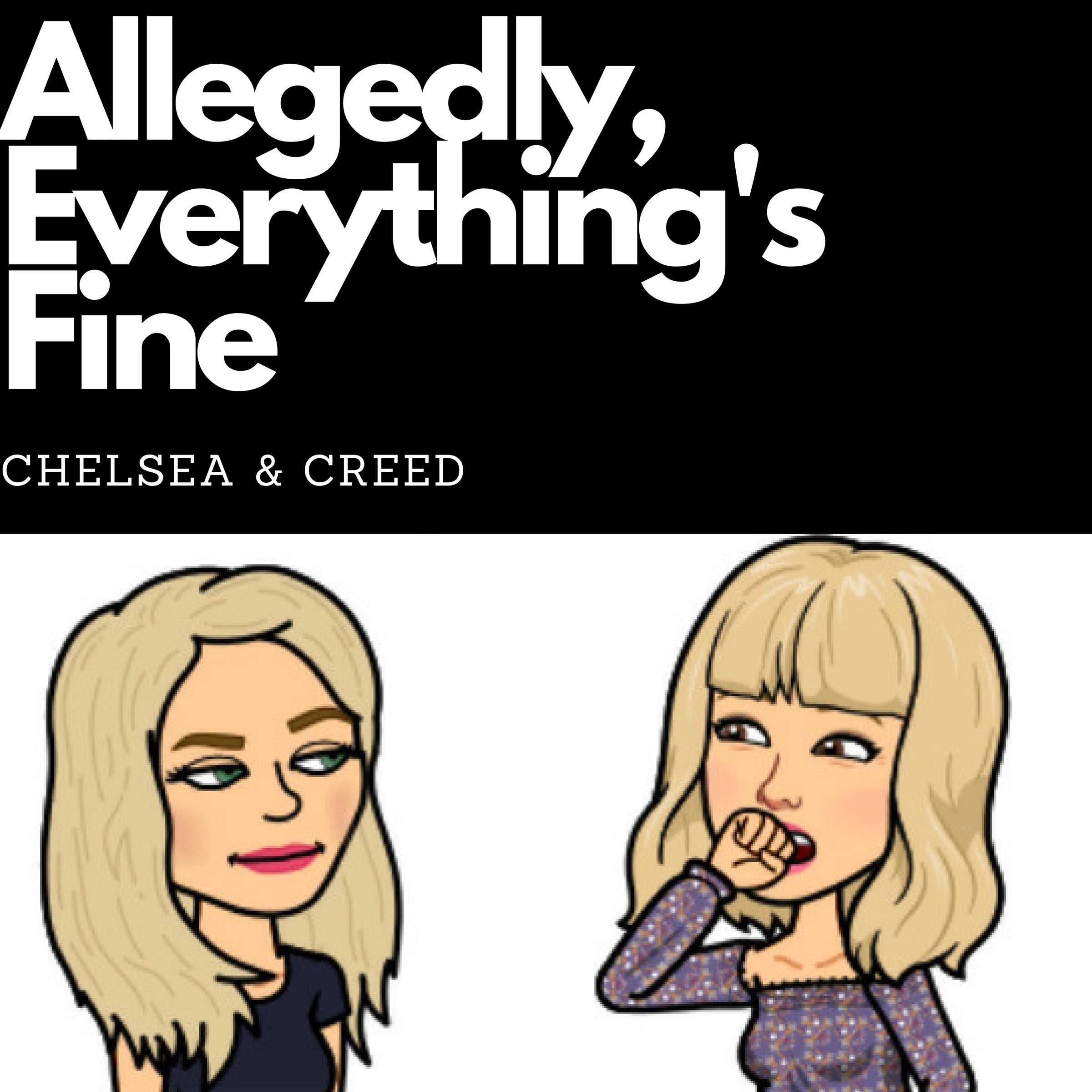 Allegedly Everything's Fine podcast artwork