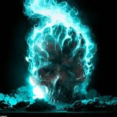 Flame Skulls