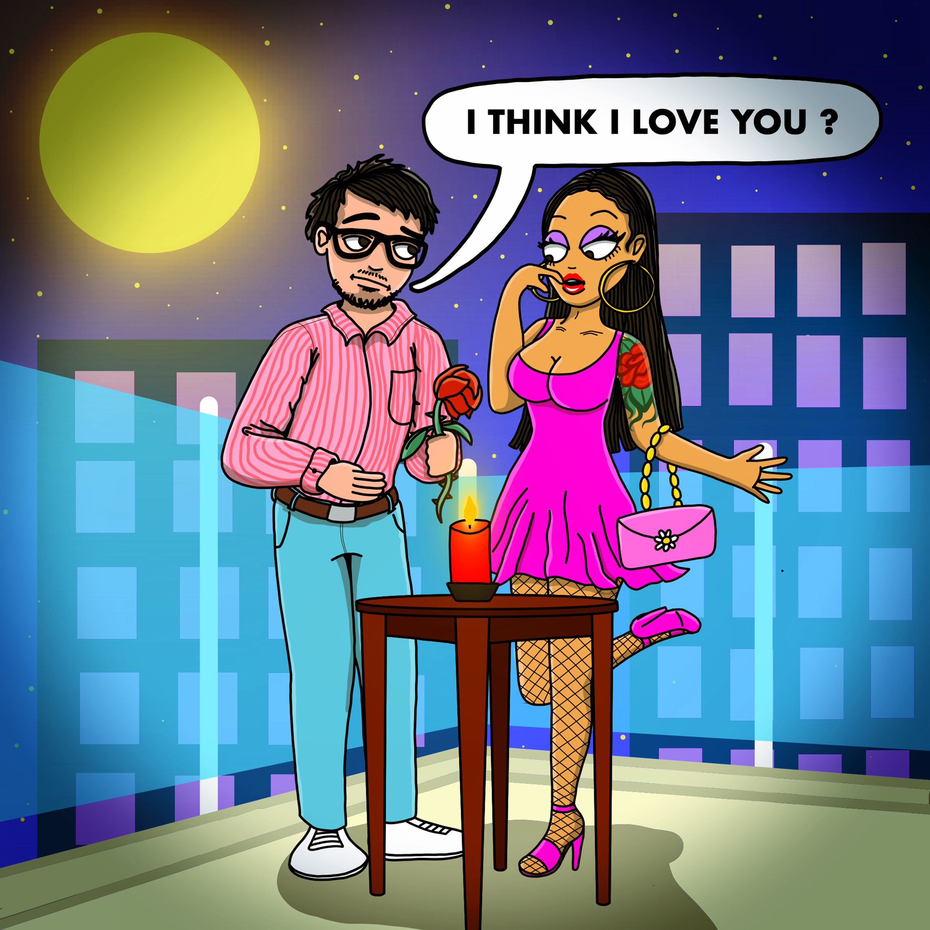 I Think I Love You cover