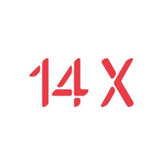 14X