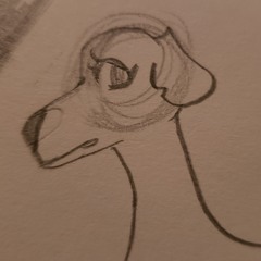 A Long Necc Doggo