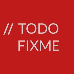 TODO/FIXME (https://pinecast.com/feed/todo-fixme)