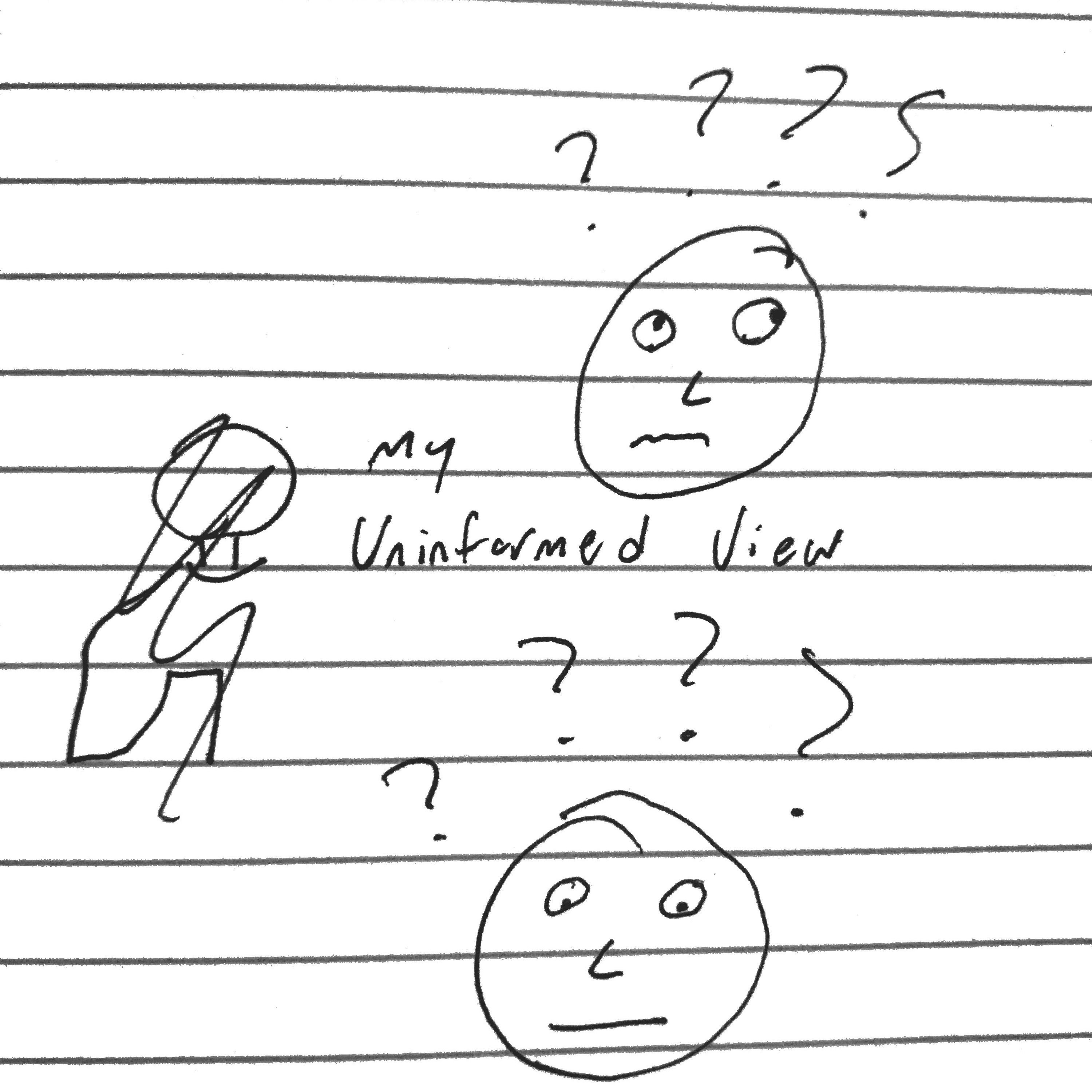 My Uninformed View podcast artwork