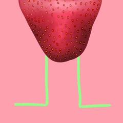 strawberry legs