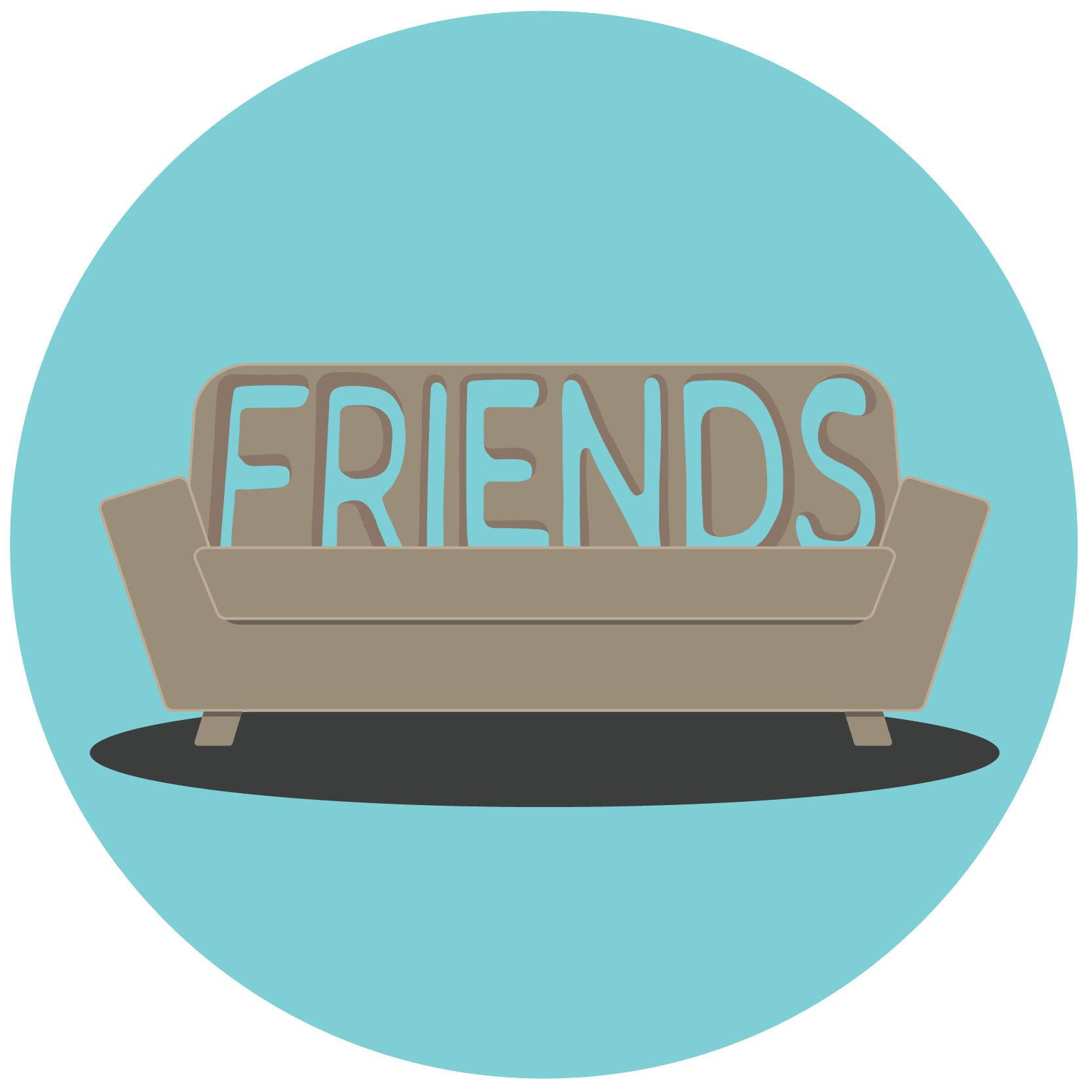 Friends on a Couch