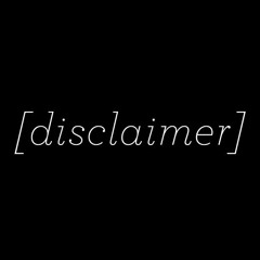 [disclaimer]