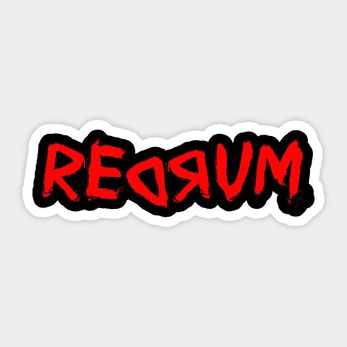 Redrum перевод. Редрум логотип. мердер редрум. redrum эскиз. redrum логотип png.