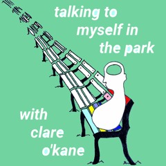 talking to myself in the park