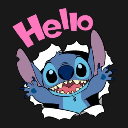 Stitch says hi 😍 😎 😎.