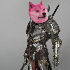 Pink Doge Warrior