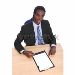 young african american businessman