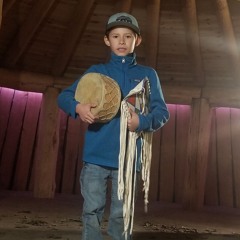 stairwell cover of Old Teepee Back home (7 years old)