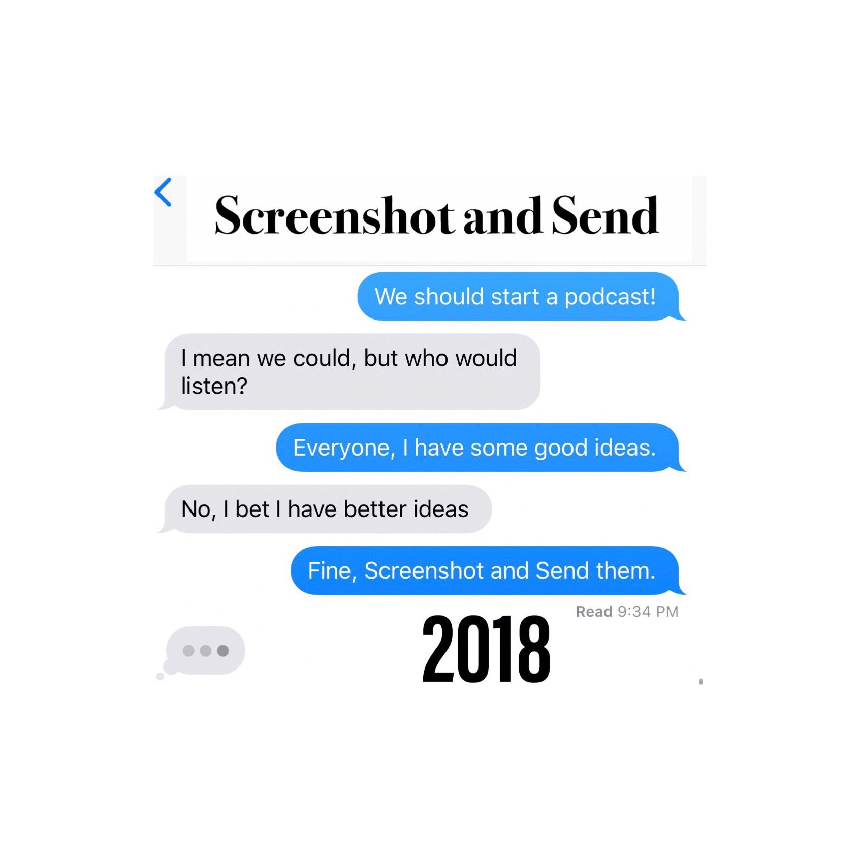 Screenshot and Send podcast artwork