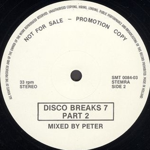 Peter Slaghuis Discobreaks 01 - A Side (Mixed By Peter 'Hithouse' Slaghuis)