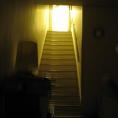 dark stairway