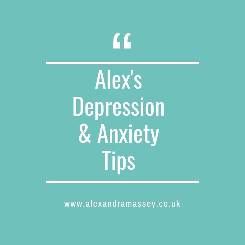 Alex's Depression Tips