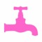 Faucet Pink