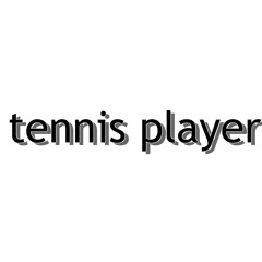 tennis player