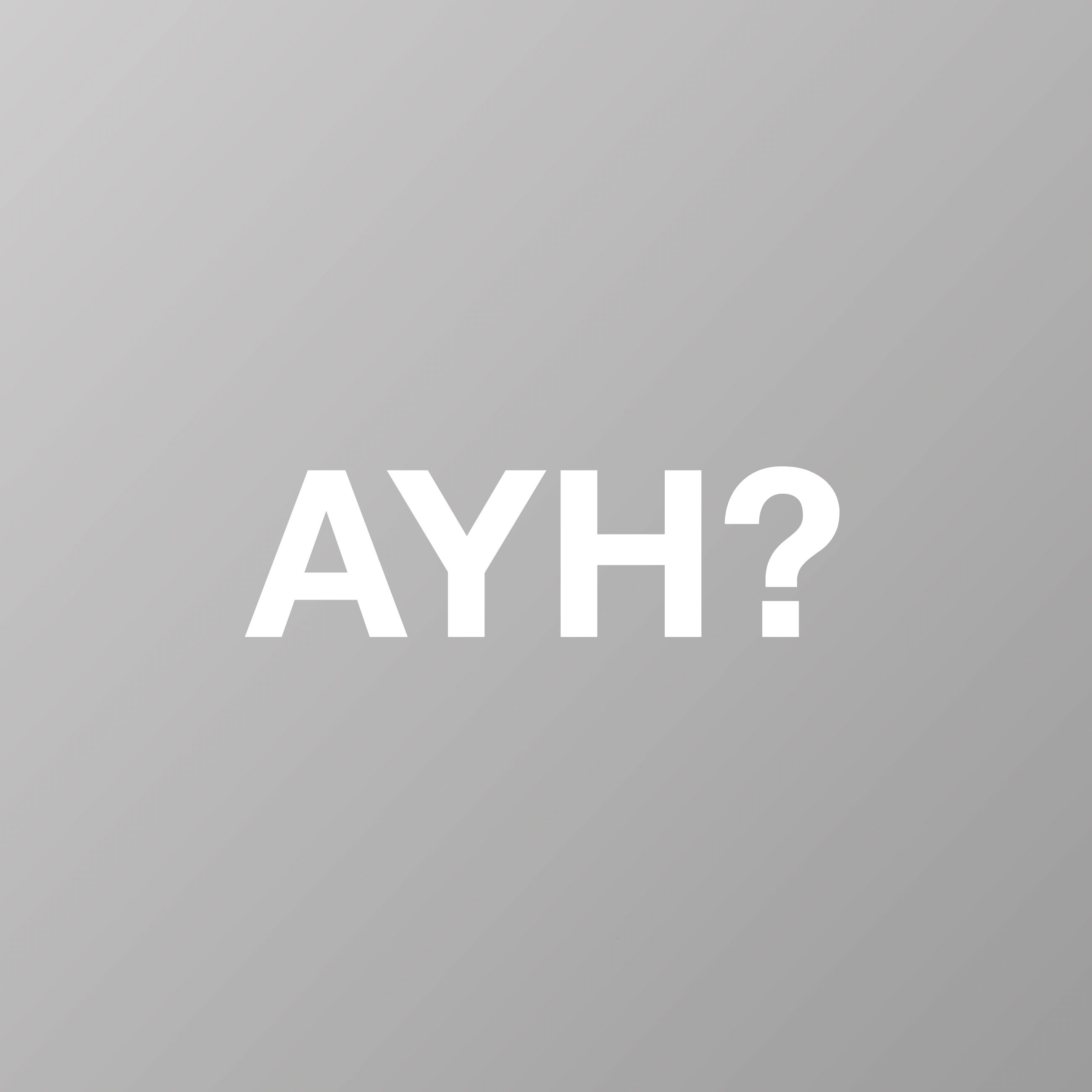 Are You Happy?