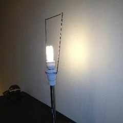 Shadeless Lamp