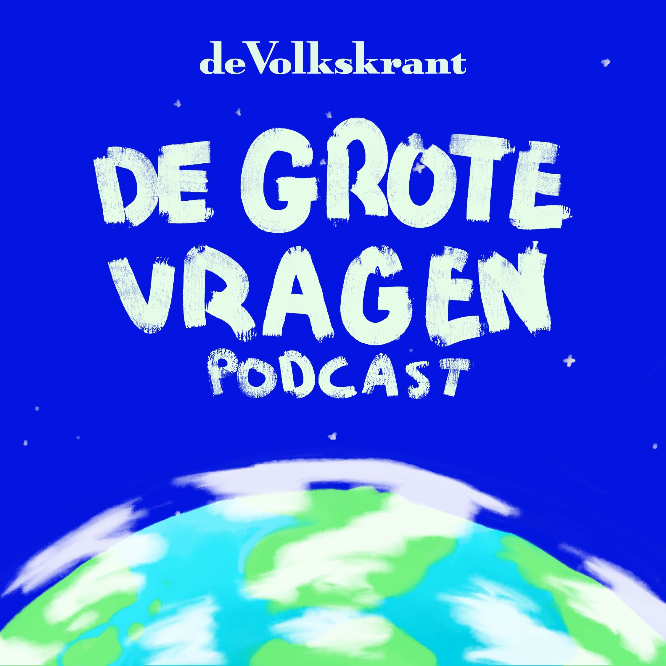 Logo De Grote Vragen Podcast