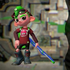 Green octoling boy