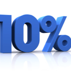 10 %