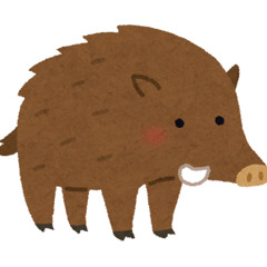 野生のイベリコ豚さん