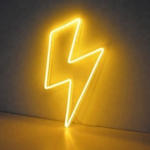 images Soundcloud Logo Neon Light pumping for love remix by lighting bolts