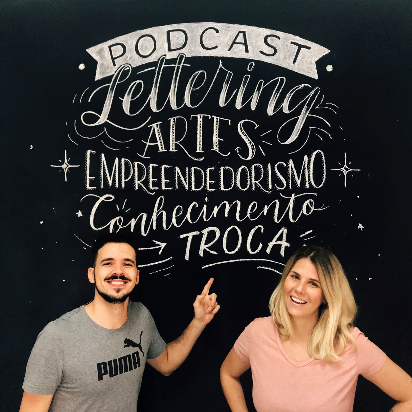 Podcast #01 Na Lousa - Lettering em lousas é moda? | Com Paula do Todo con Tiza