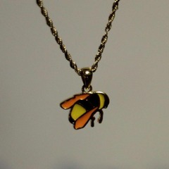 jacket with flowers.