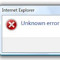 Unidentified ERROR