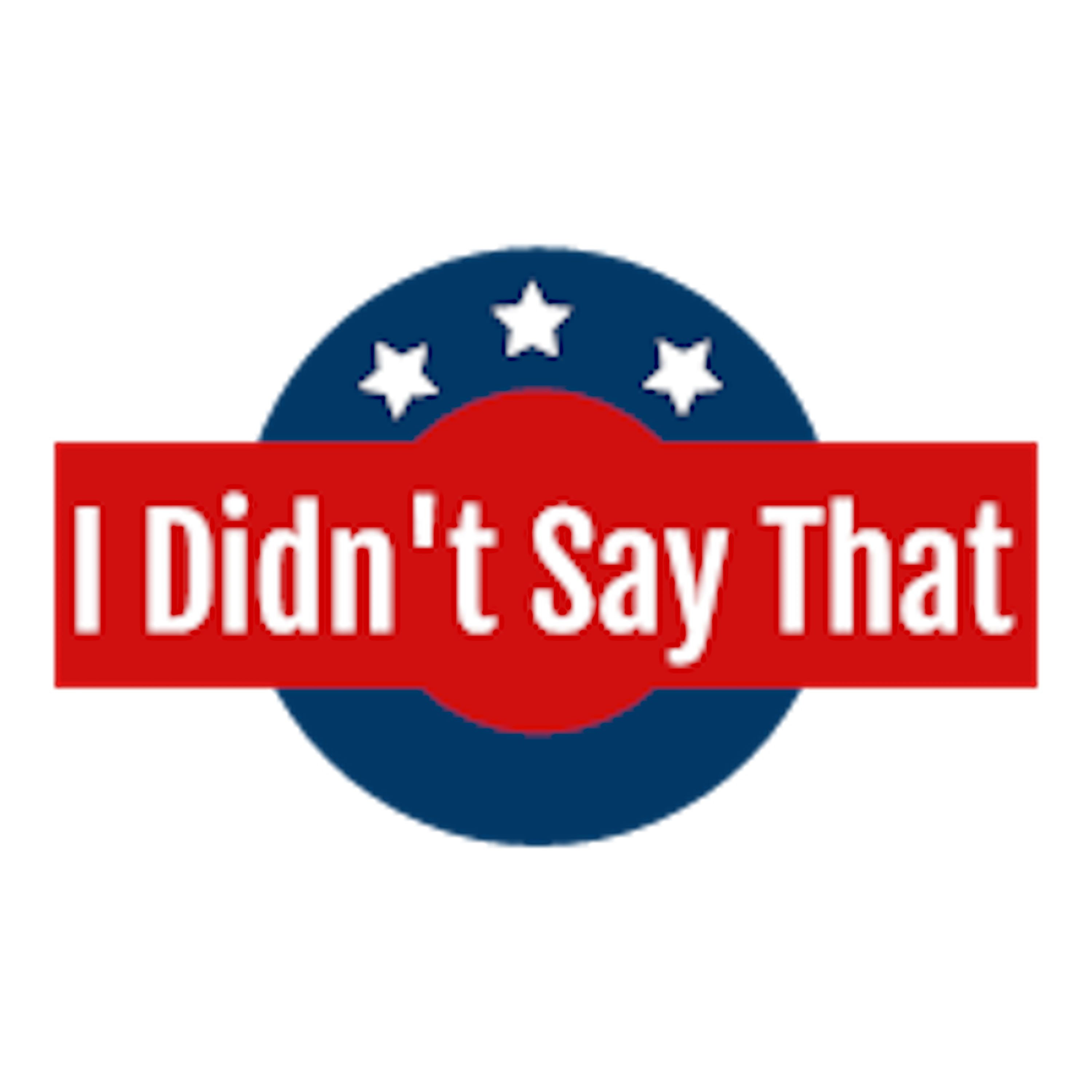 I Didn't Say That cover art