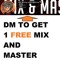 Free Mixing and Mastering - DM SSE