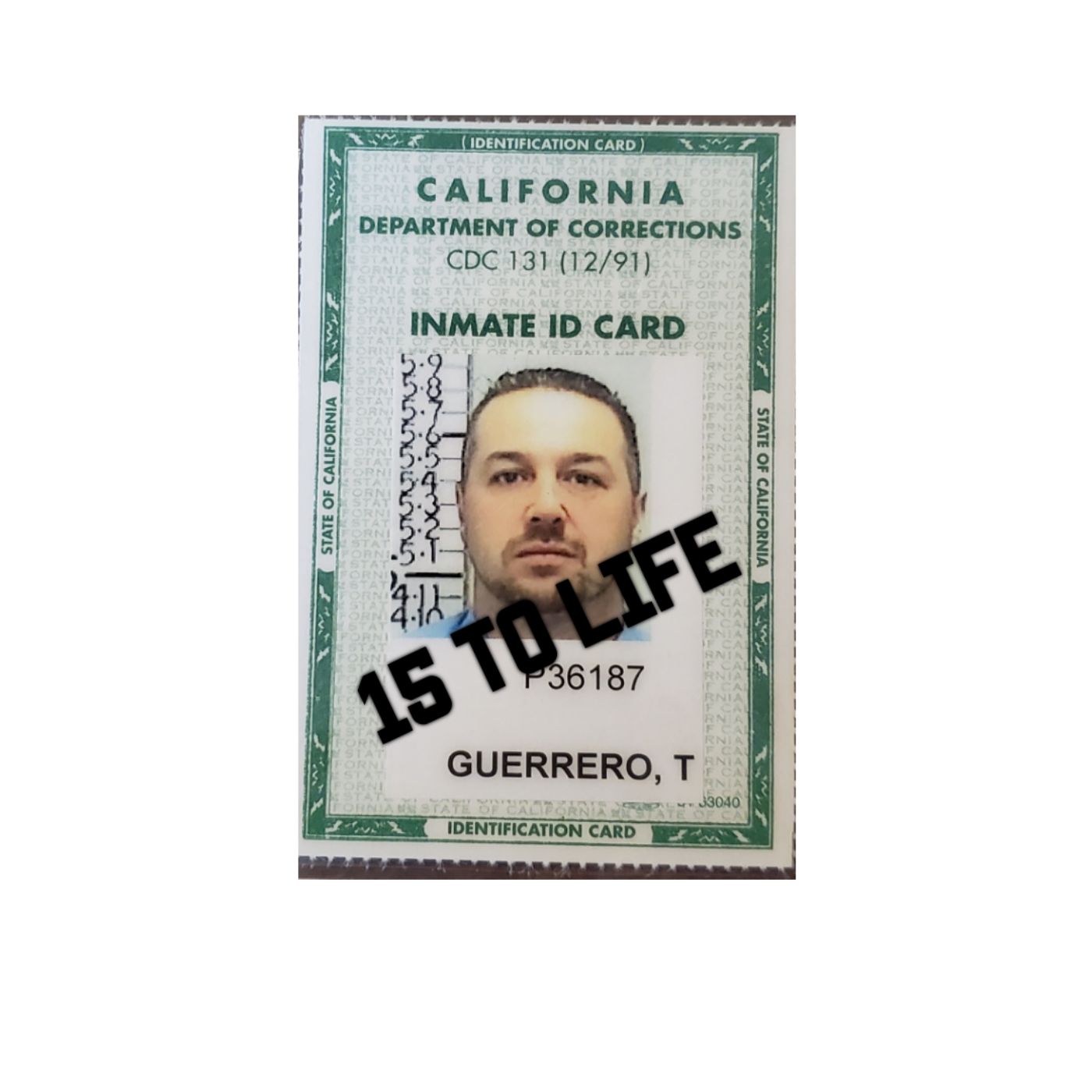 Department Of Corrections Id Card