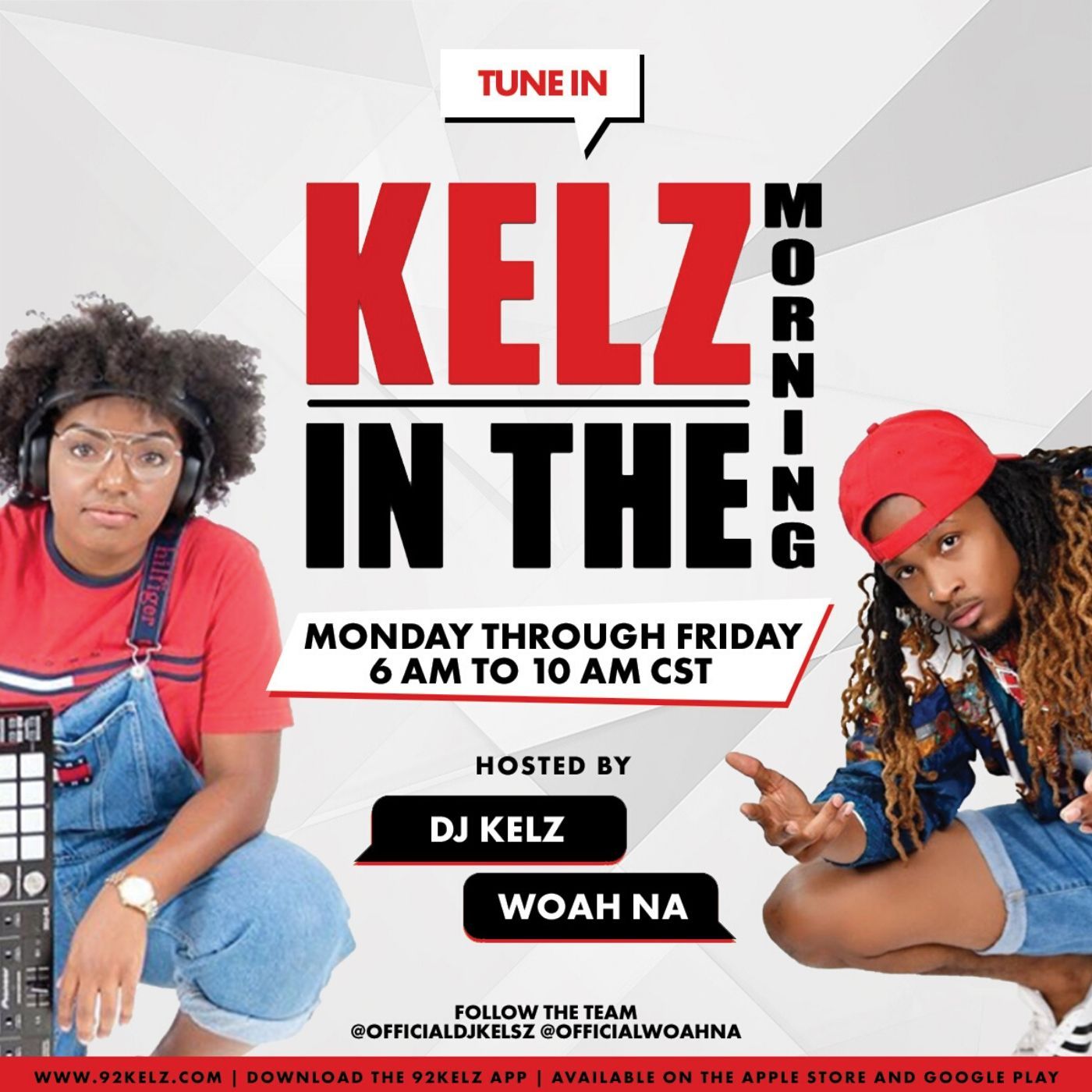 KELZ IN THE MORNING on 92KELZ.com