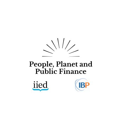 People, Planet and Public Finance