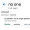 noOne
