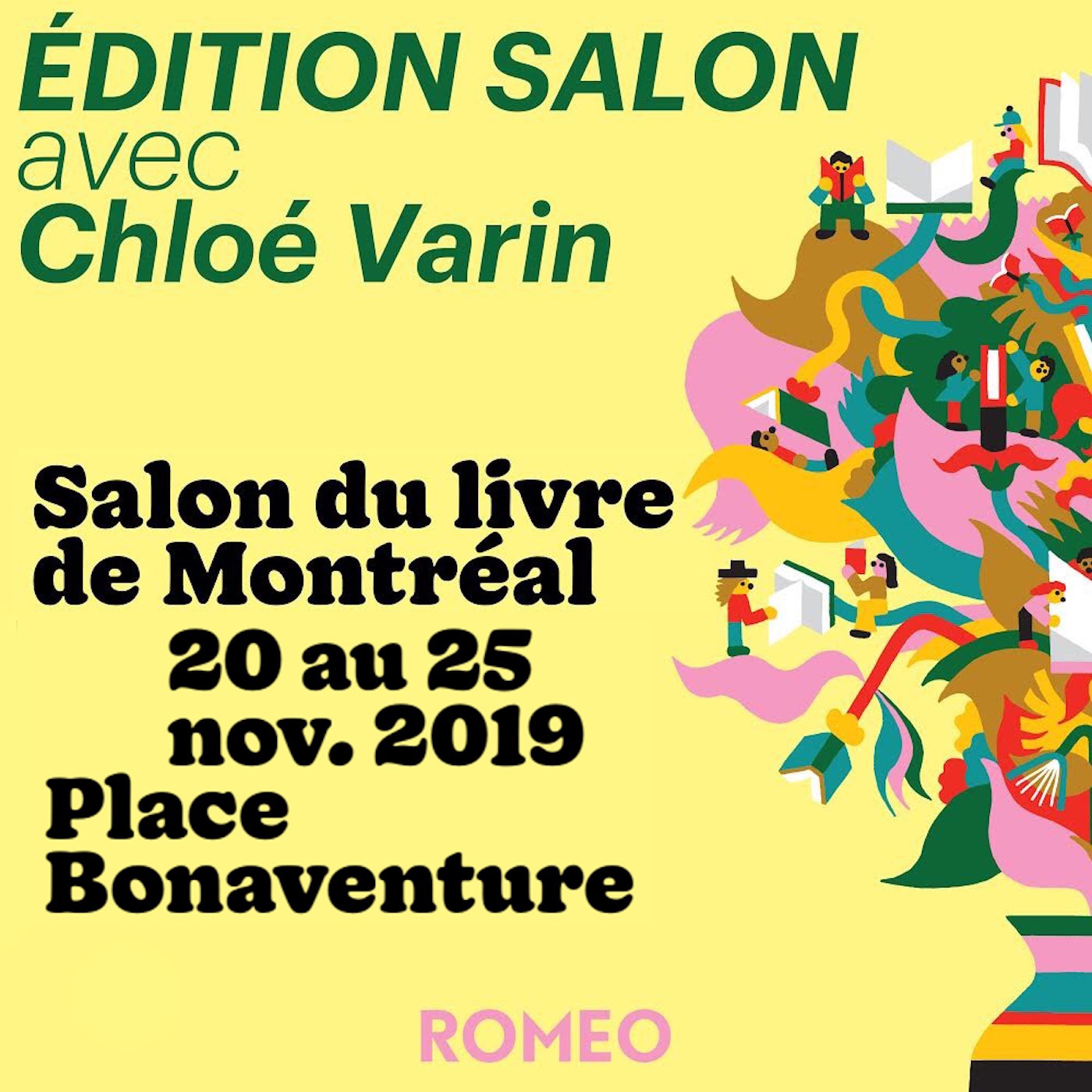 Cover art for the Édition Salon avec Chloé Varin podcast