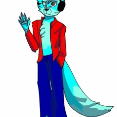 Teal fox boi