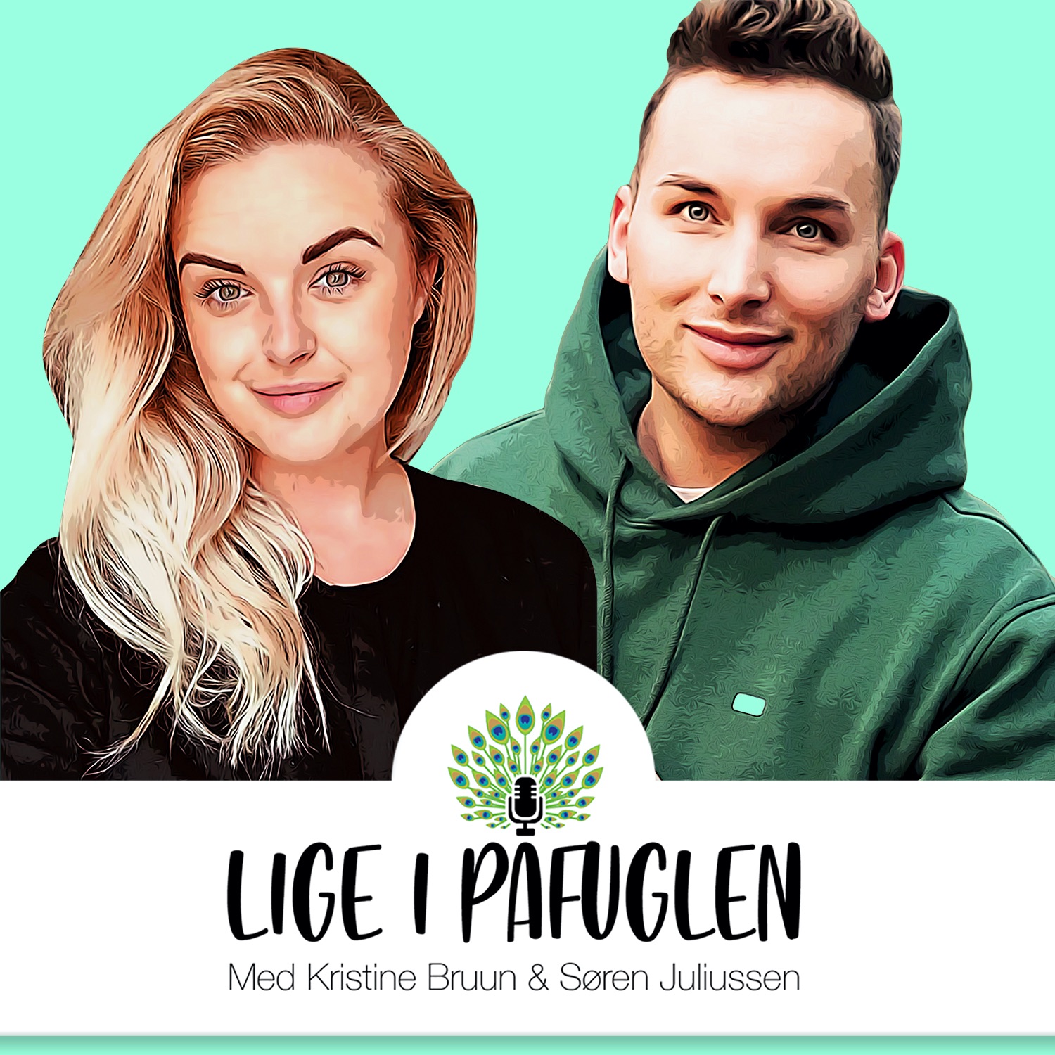 Lige i påfuglen af Påfuglen