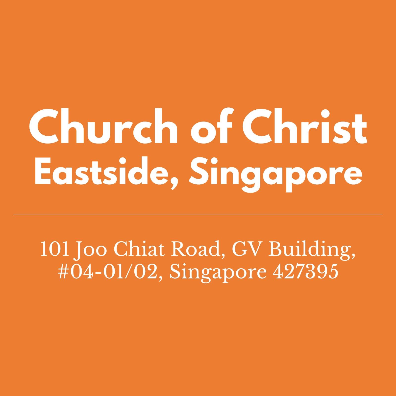 Gospel Recordings from Eastside Church of Christ, Singapore