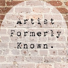 Artist Formerly Known